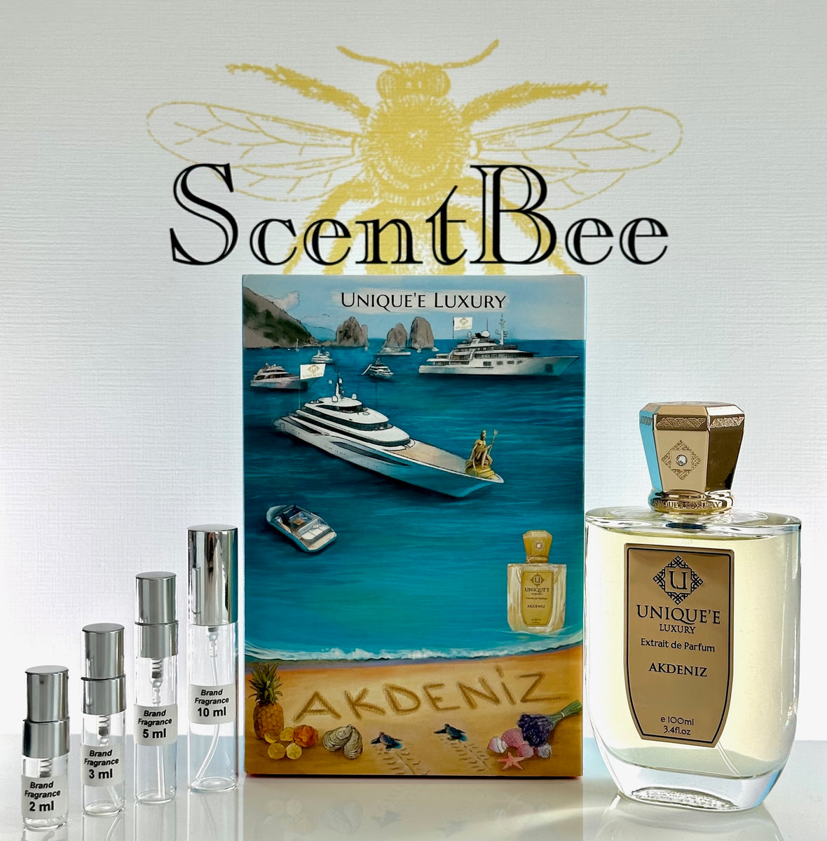 Unisex:Unique'e Luxury Akdeniz Sample, ScentBee, $13.99