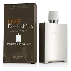 Terre D'Hermes Eau Tres Fraiche Refillable Metal