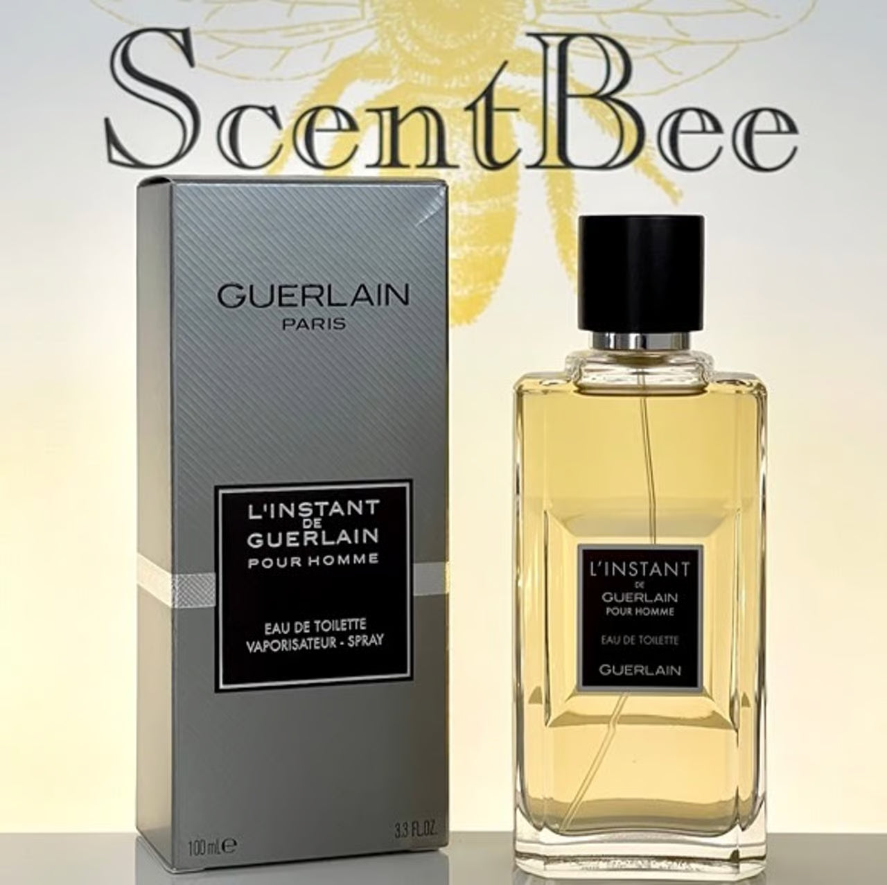 Guerlain L'Instant Pour Homme Eau de Toilette 3.3 oz