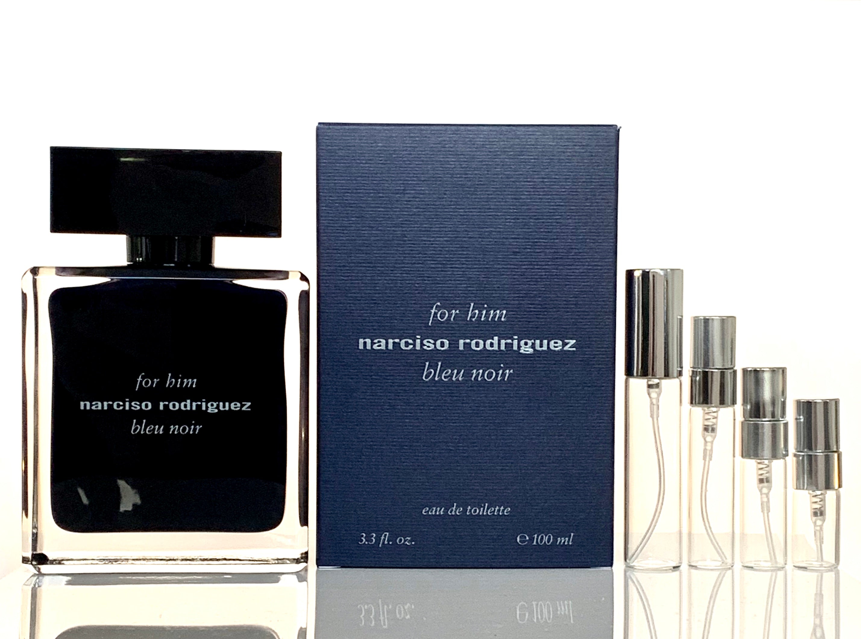 For Him Narciso Rodriguez Bleu Noir Extreme EDT 3.3 / 3.4 oz New In Box